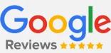 Google 5-star rating badge for Jones Heating in Dunfermline