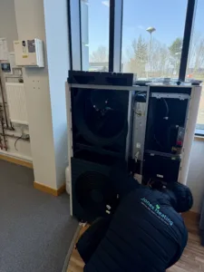 vaillant heat pump training by our engineer